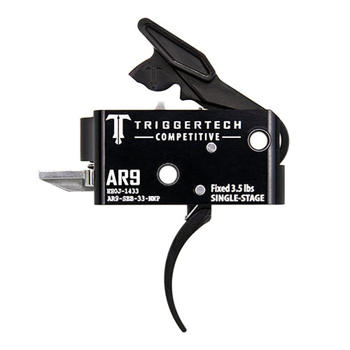 TriggerTech AR9 to precyzyjny spust z zerowym luzem, regulowany w 2oz, zapewniający niezawodne strzały i długotrwałą odporność na korozję.